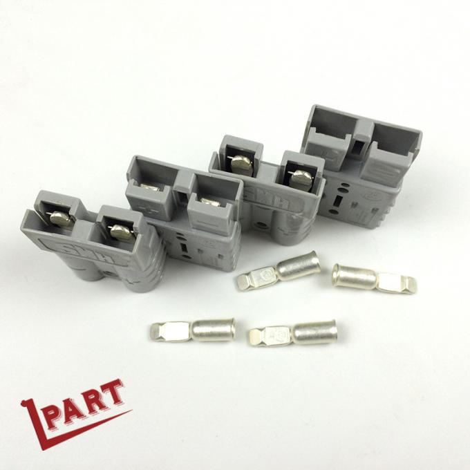 Custom Pallet Truck Forklift Battery Parts 50A 600V Connector